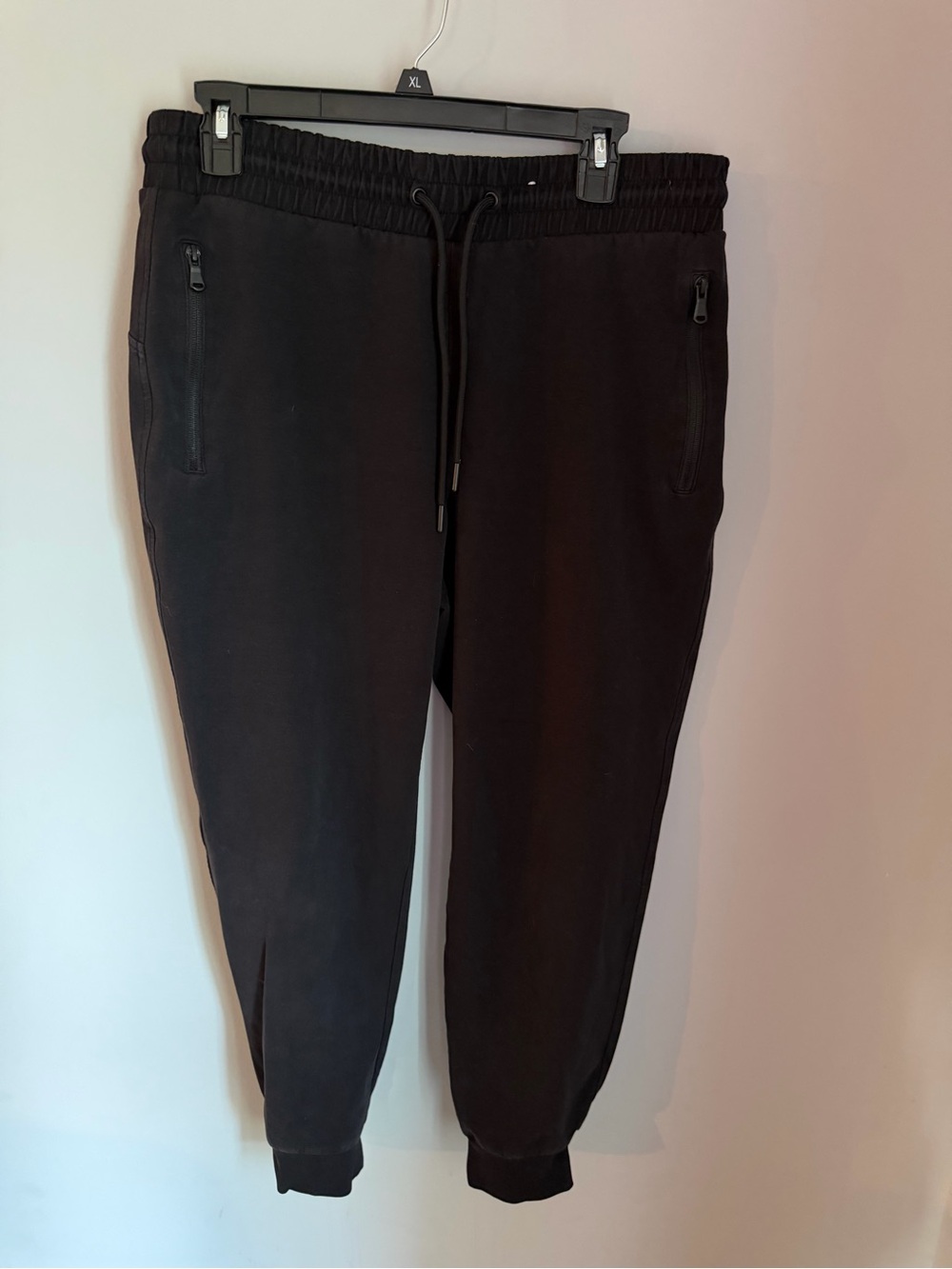 Old Navy Active Dynamic Fleece High Rise Joggers Black L